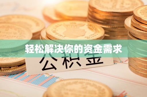 双塔轻松解决你的资金需求