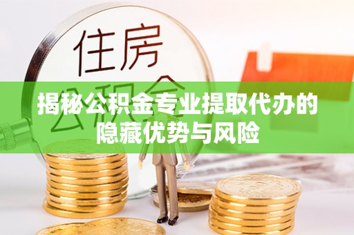 双塔揭秘公积金专业提取代办的隐藏优势与风险