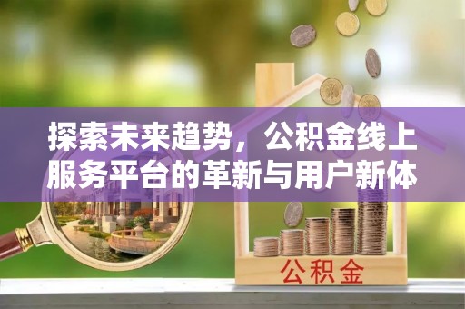 双塔探索未来趋势，公积金线上服务平台的革新与用户新体验
