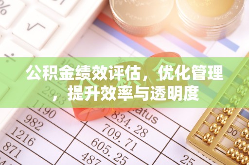 双塔公积金绩效评估，优化管理，提升效率与透明度