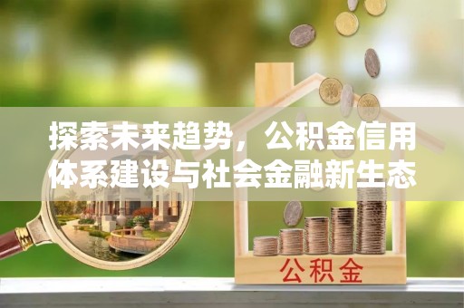 双塔探索未来趋势，公积金信用体系建设与社会金融新生态