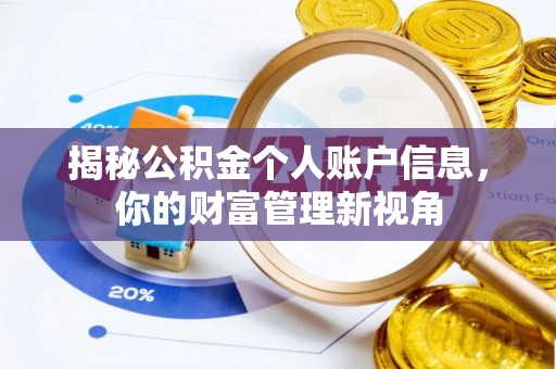 双塔揭秘公积金个人账户信息，你的财富管理新视角
