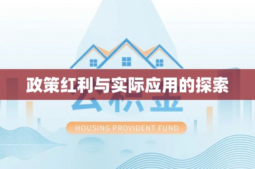 双塔政策红利与实际应用的探索