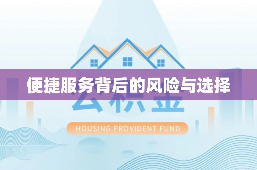 双塔便捷服务背后的风险与选择